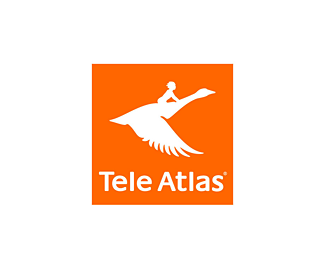 数码地图及导航品牌Tele Atlas标志