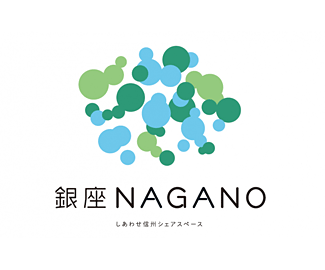银座NAGANO标志设计