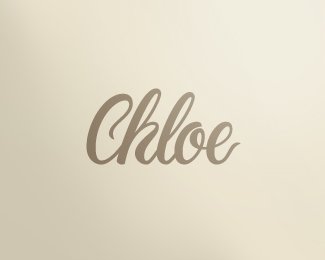 Chloe艺术字设计