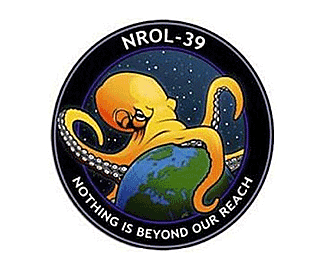 NROL-39卫星“章鱼”徽章