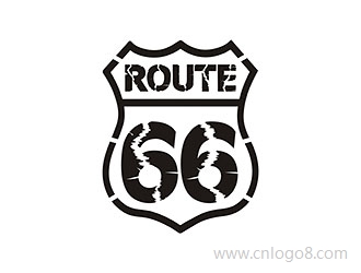 66 route商标设计