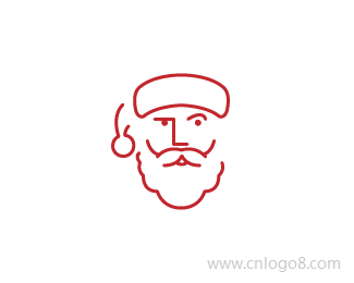 圣诞老人标志设计