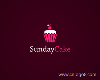 周日蛋糕标志