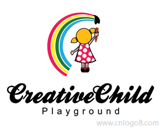 创意儿童游乐场标志设计