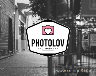 Photolov摄影标志设计