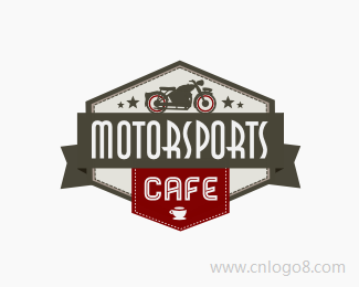 赛车咖啡馆标志