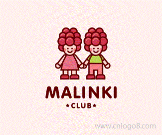 Malinki儿童俱乐部标志设计