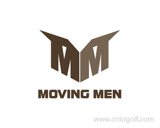 moving men标志设计