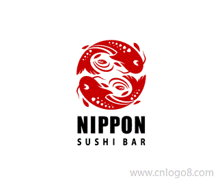 日本料理店标志设计