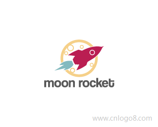 登月火箭标志设计
