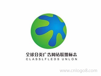 全球分类广告网站联盟标志商标设计