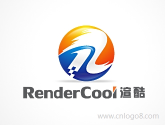 动漫云渲染管理软件：渲酷（RenderCool）标志设计