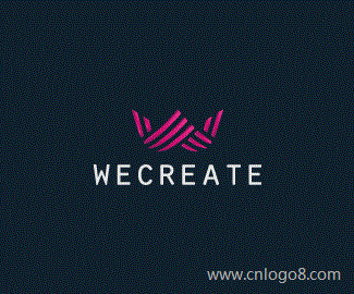 wecre​​ate标志设计