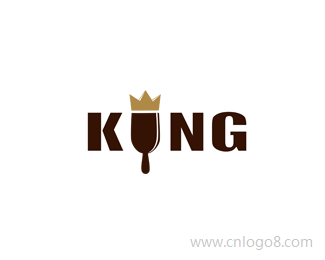 冰淇淋国王标志设计