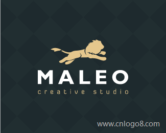 MALEO创意工作室标志设计