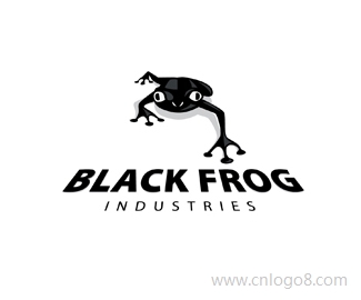 黑蛙软件标志设计
