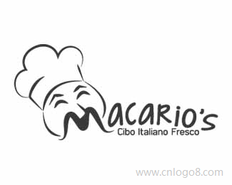 MACARIO意大利餐厅标志设计